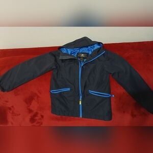 Boy's (Kids) Navy Blue Full Zip Hoodie  Windbreaker EUC